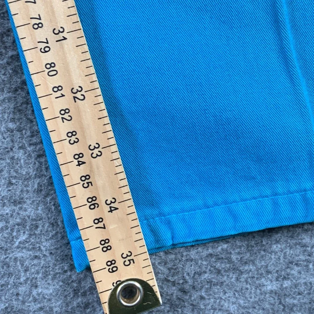 Vintage Polo Ralph Lauren Double Pleat Pants Men 31x35 Blue Old Money 90's USA